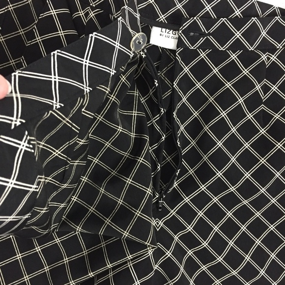 LizGolf Skort Sz 10 Cross Split Front Pockets in Shorts by Liz Claiborne - Picture 6 of 12